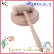 SK Gavel and Block Set, Judge Hammer and Gravel Handcrafted Wooden Gavel Gavel, Auction Wooden Judge