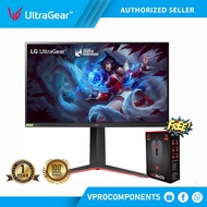 LG UltraGear 27GP850-B Gaming 27" QHD Nano IPS/HDR Flat Monitor/2560x1440/HDMI+DP/165hz/320cd/1ms