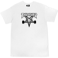 Men's cotton T-shirt Thrasher Skategoat T-Shirt White XL Vintage T-shirt Fast Shipping 4XL , 5XL , 6