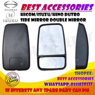 HICOM/ISUZU/HINO DUTRO SIDE MIRROR DOUBLE MIRROR 1PCS HIGH QUALITY