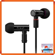 Final E4000 In-Ear Monitor Earphones with MMCX Connector, Detachable Cable Compatible, by Final