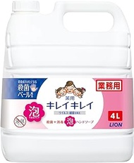 Kirei Kirei Medicated Foaming Hand Soap, Citrus Fruity Scent, Liquid, Single Item, 1.1 gal (4 L) (Quasi-Drug)