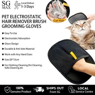 Pet Electrostatic Dehairing Glove Brush Cat Hair Remover Sticky Hair Brush Carpet Hair Cleaner Pet G