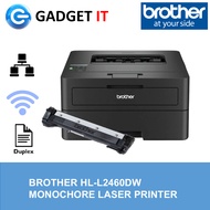 BROTHER HL-L2460DW MONO LASER PRINTER DUPLEX 2-SIDED PRINTING L2460DW - HL-L2370DN HL-L2385DW