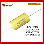 4.7uF/250V Non Polar Capacitor for tweeter