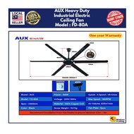 AUX Heavy Duty Industrial Electric Ceiling Fan Model : FD-80A (80inch) 2Meter