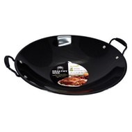 Double Handle Enamel Wok / Kuali Hitam / Kwali Hitam (30cm/32cm / 35cm / 38cm / 40cm / 42cm / 45cm /