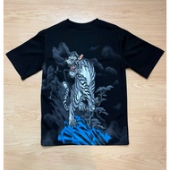 (E108-159) Misu Tiger 320GSM🔥 Oversize Premium Space Cotton T-shirt 320GSM🔥