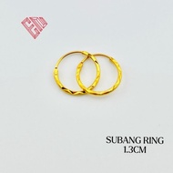 Subang Ring L (1.6cm) 375/9k