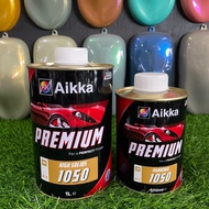 AIKKA AK1050 2K High Solid Clear & Hardener 2:1 Slow Dry Clear 1L Set