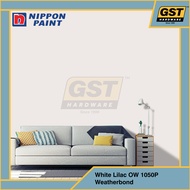Nippon Paint 5L Weatherbond Exterior Paint - Off White Colour Range