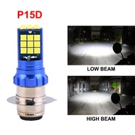 H4 P15D หลอด ไฟหน้ารถมอ เตอร์ไซค์ ไฟ LED ไฟสปอต ไลท์รถ 12V H4 P15D LED Motorcycle Headlight LED Supe