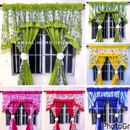 Double Panel Curtain W:70xL:72 Inches