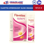 Flavettes Effervescent Glow Orange (15's x 2)