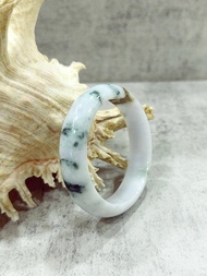 天然玉石手鐲 A貨 花青 天然緬甸翡翠 附鑑定證書