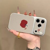 Simple Red Apple Print Matte Phone Case Fro OPPO Realme C2 11 14x 15 20 21 21y 25y 30s31 33 35 51s 5