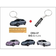 ora 07 multi color 2d keychain