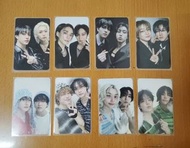 stray kids ate 專卡 雙人卡，skz