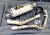 ชุดท่อ Exciter 155VVA(เอ็กซ์ไซเตอร์155 วีวีเอ) ผลิตจากแสตนเลสเกรด 304 อย่างดีสวม 2 นิ้ว(51 มม.)+ปลาย