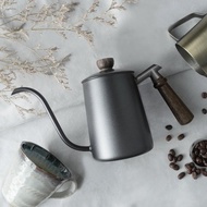 獨特細口下壓壺嘴丨Driver 德川原木細口壺-600ml