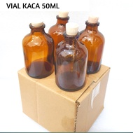 50ml GLASS VIAL BOTTLE 50ML GLASS VIAL BOTTLE/ 50ML GLASS VIAL BOTTLE 50ML