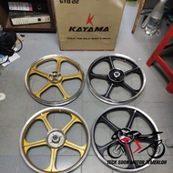 Sport rim kayama gto22 fg505 5 batang honda wave125 w125 wave100r(depan disc) wave 125 wave 125s wav
