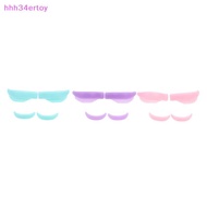 hhh34ertoy> 7 Pairs Eyelash Perming Pads Silicone Eyelashes Perming Curler Reusable Lash Lift Shield