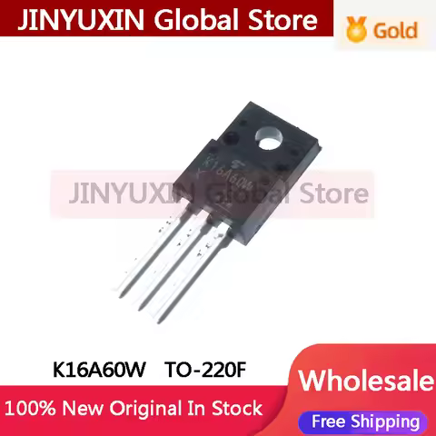 5-50Pcs K16A60W TK16A60W TO-220F 600V 15.8A IC In Stock Wholesale