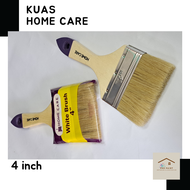 PRO PAINT Kuas cat bulu gagang kayu Home care Avian gagang ungu  4 inch