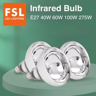 FSL 40W 60W 100W 275W E27 INFRA-RED BULB (Clear & Frosted)