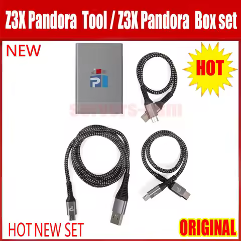 2025 Original New Z3X Pandora box / Pandora Tool and 3 Cable
