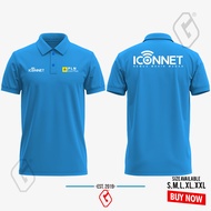 polo shirt pln icon plus iconnet / baju kerah pln icon plus iconnet