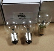 10ชิ้น/ล็อต/กล่องหลอดไฟ1157 BAY15D 48โวลต์56โวลต์40วัตต์สำหรับรถยกไฟทำงานไฟฉายคาดศีรษะไฟหน้ารถสำหรับ