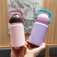 Bb&B-283 Bottle Sip Straw Children's Drinking Bottle Thermos Children's Portable Stainless 400ml/Tum