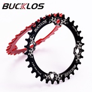 Mountain Bike Chainring 104BCD Disc Oval Disc Positive Negative Chainring 30-42T Chainring Bike Acce
