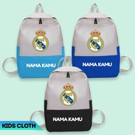 Real Madrid Kids Bag Real Madrid Boys Bag Real Madrid Girls Bag Real Madrid Character Image Kids Bac