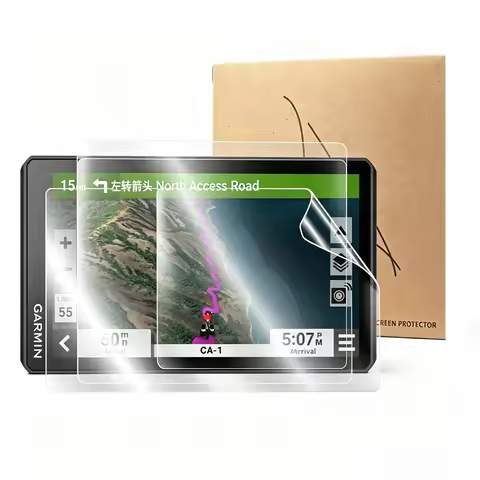 [1-2 PCS]Soft Hydrogel Film Full Cover Screen Protector for Garmin Zumo XT2 & XT3, Zauts MO XT2 & XT