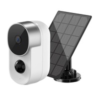 Tuya IP Camera Outdoor Surveillance Camera with Solar Charging Pan Wifi Night Vision Audio AI Home Security Camera