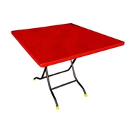 3V 3' SQ/Square/Heavy Duty Plastic Foldable Table top (3S801BFSY)