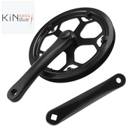 Folding Bike Crankset 48T Square Hole 170Mm Cnc Crankset Bicycle Crank Set Sprocket
