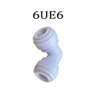 Water Filter Fitting Connector For RO Tube [6mm=1/4"] or [9.5mm=3/8"] 4MC8/6MC6/6U6/6UE6/6ME6
