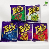 [Auth America - size 92,3g] Takis Spicy Grilled Snacks - Takis Rolled Tortilla Chips 3.25 oz assorte