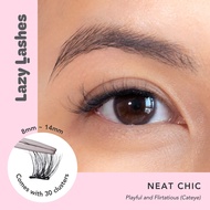 Everyday Neat Chic Lazy Lashes (Press-On Lash Clusters)