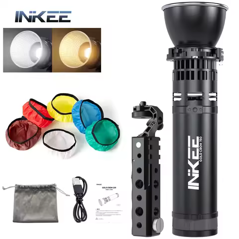 INKEE GC150 2600K-6500K 150W Power Integrated LED Light 9600mAh Fill Light for Outdoor YouTube Studi