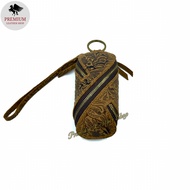 Rush Rider Full Grain Cow Leather Key Holder Man Coin Holder Men