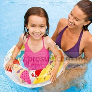 Ombak9 Intex 61-cm / 24-Inches Inflatable Swim Ring Children Age 6 - 10 Pool Float Floaties (WSR 61 