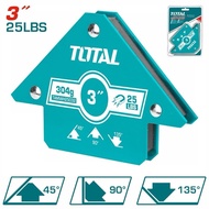 TOTAL Magnetic Scene Holder Model TAMWH25032 Size 3 Inches 45/90/135 Degrees Suction Power 25 Pounds