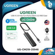 UGREEN CM219 USB HUB 3.0 4 PORTS USB A SPLITTER USB EXPANDER FOR MOUSE  KEYBOARD  FLASH DRIVE  U DIS