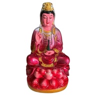 Goddess Kwan Im Resin Statue 25cm Clear Coat