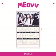 2026 CALENDAR MEOV KPOP UNOFFICIAL GAWON ANNA SOOOIN NARIN ELLA